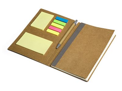 Блокнот А5 Write and stick с ручкой и набором стикеров