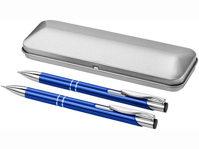 Набор Dublin: ручка шариковая, карандаш механический, ярко-синий