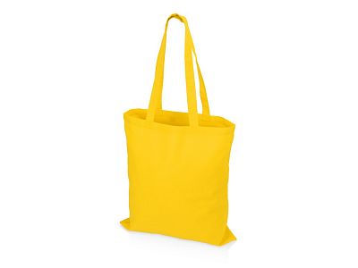 Сумка для шопинга Carryme 140 хлопковая, 140 г/м2, желтый
